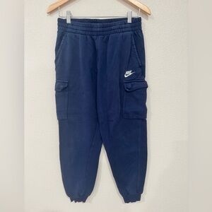 Nike Kids Dark Blue Joggers